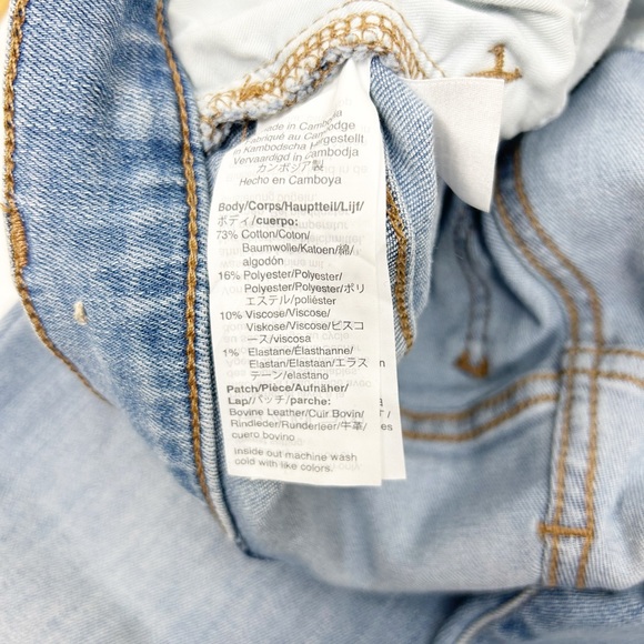 Madewell 11" High-Rise Roadtripper Jeans in Beckwith Wash Size 29 - Picture 13 of 13